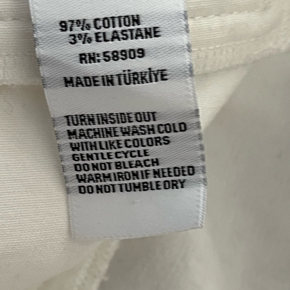 Alex Marie Meryl Ivory Denim Trousers Pants - Picture 8 of 11